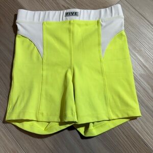 Five dancewear shorts